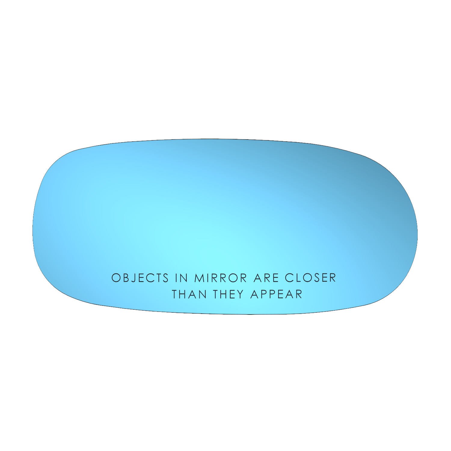 CLARI-BLU SIDE VIEW MIRROR